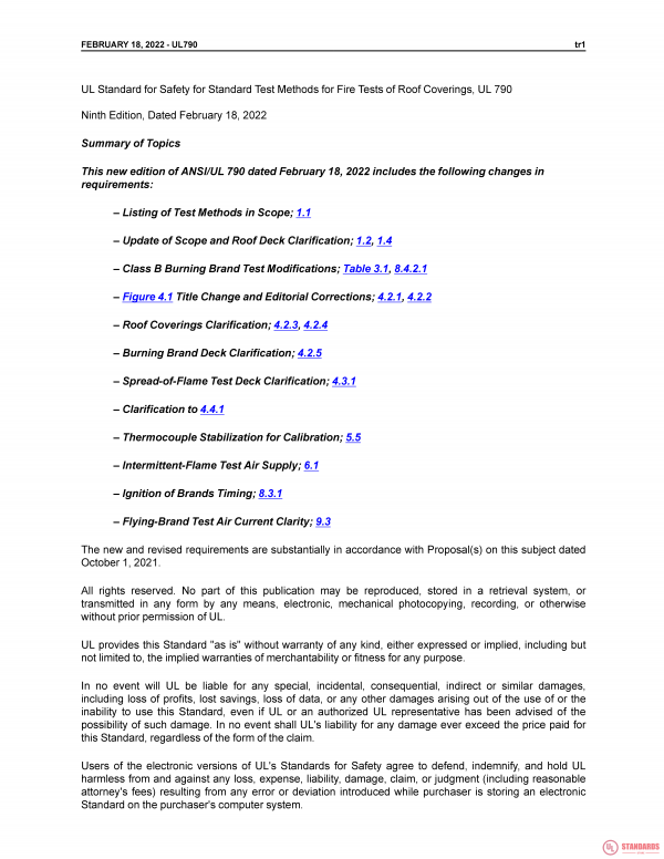 UL 790 PDF UL 790 PDF